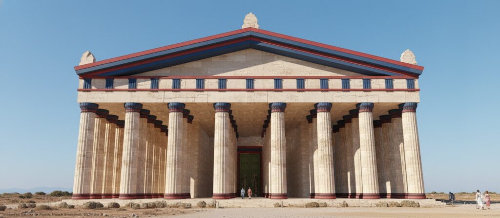 Heraion de Samos - reconstituição