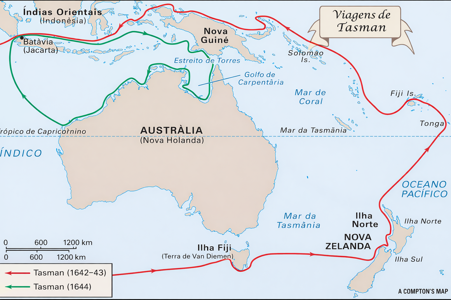 Expedições de Abel Tasman