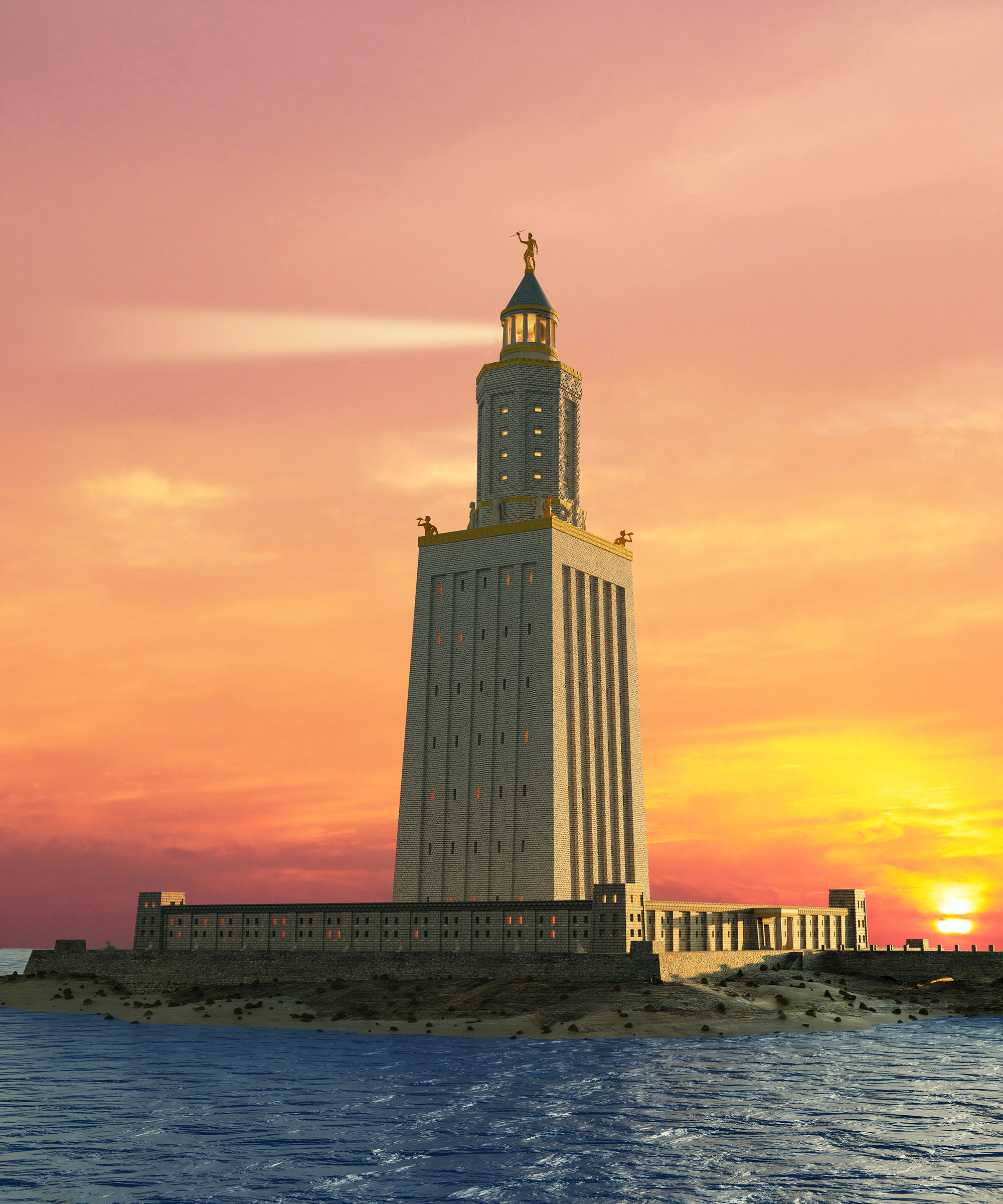 Reconstrução do Farol de Alexandria