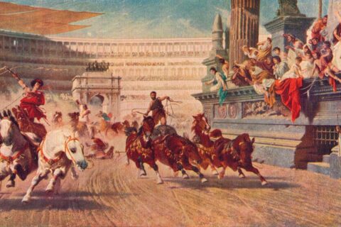 As espetaculares corridas de bigas na Roma Antiga