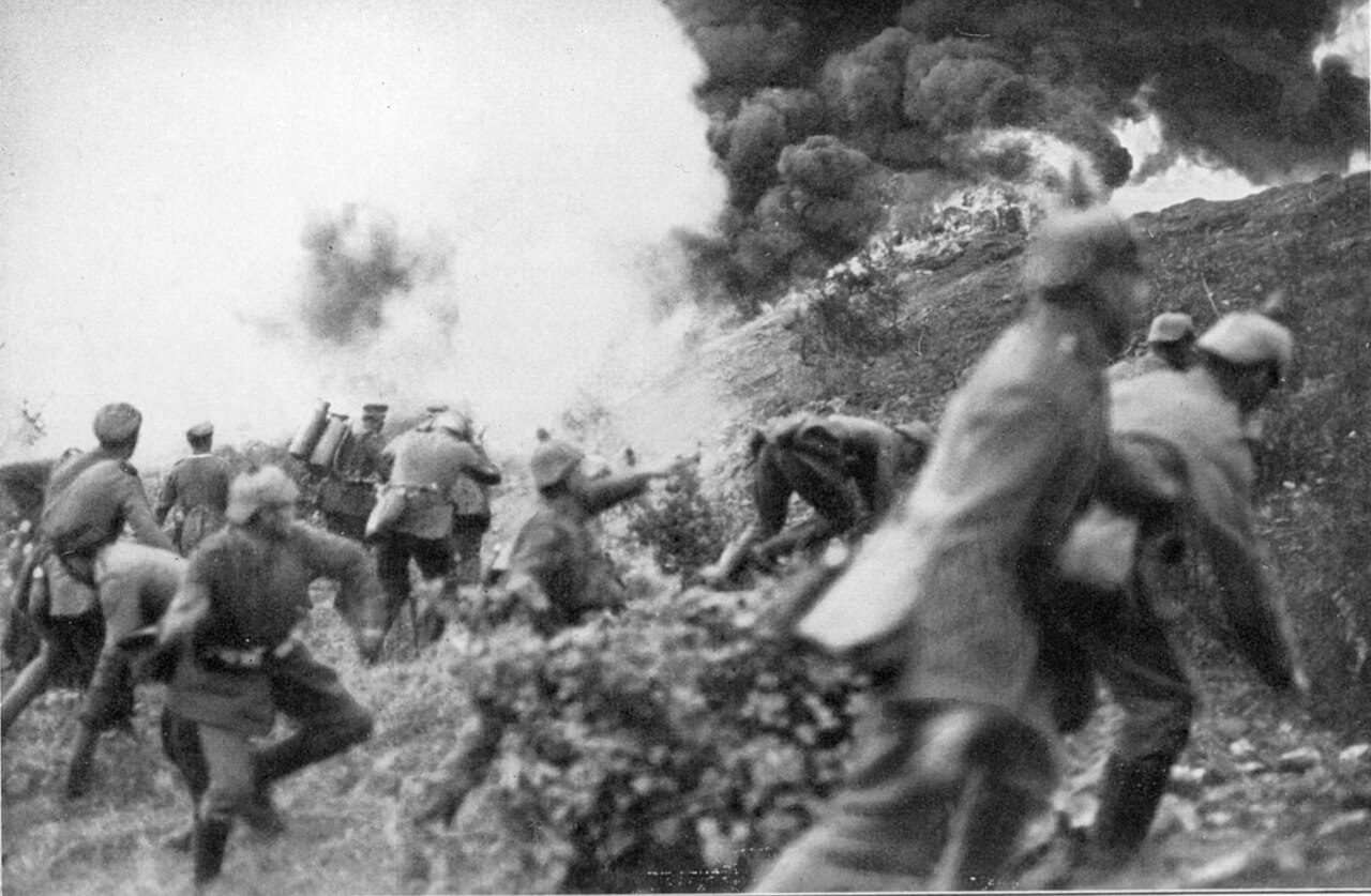 Soldados alemães em Verdun