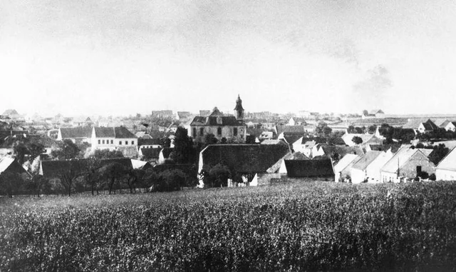 Vila de Lídice antes da destruição nazista