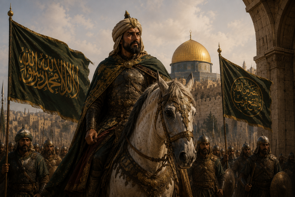 Saladino e a reconquista de Jerusalém: a queda do Reino Cruzado