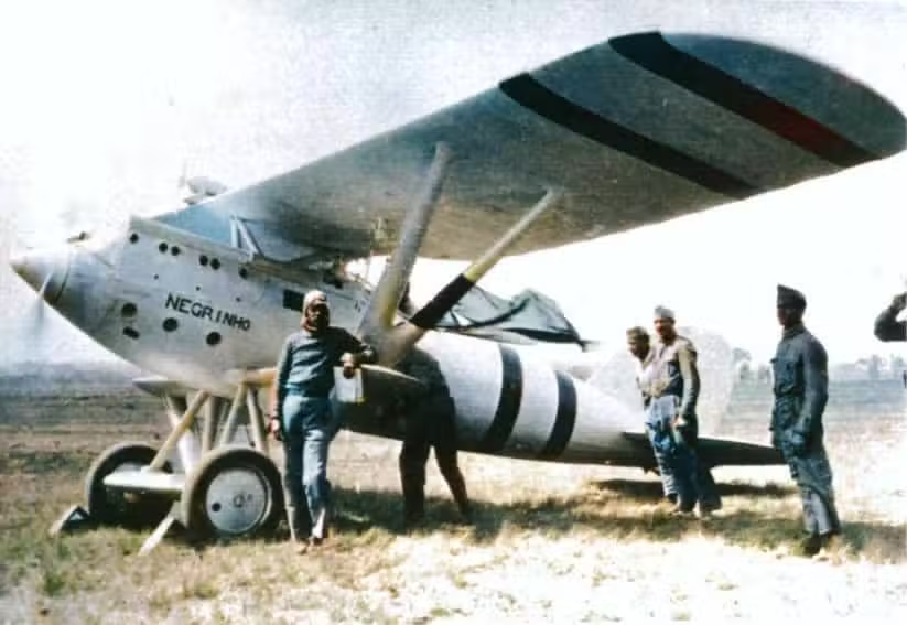 Avião empregado durante a Revolução Constitucionalista de 1932